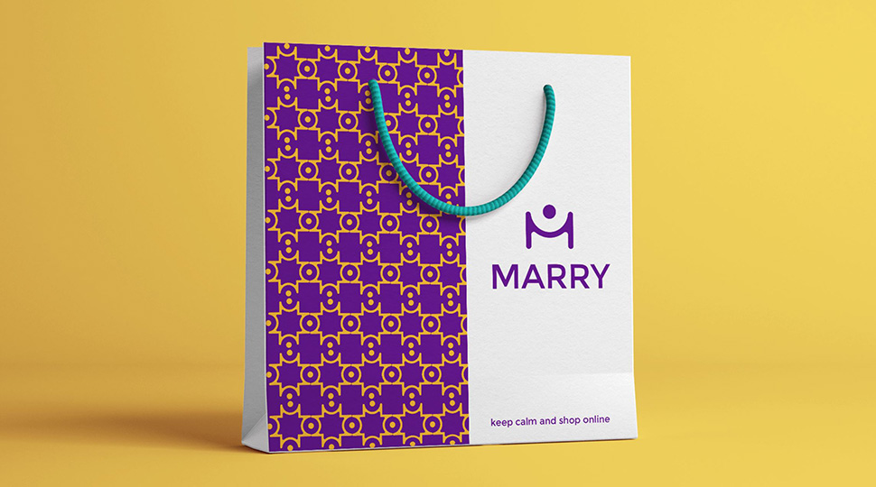 brand identity using patterns