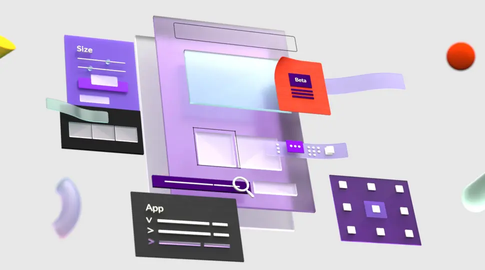 uiflow 3d abstract scene 2